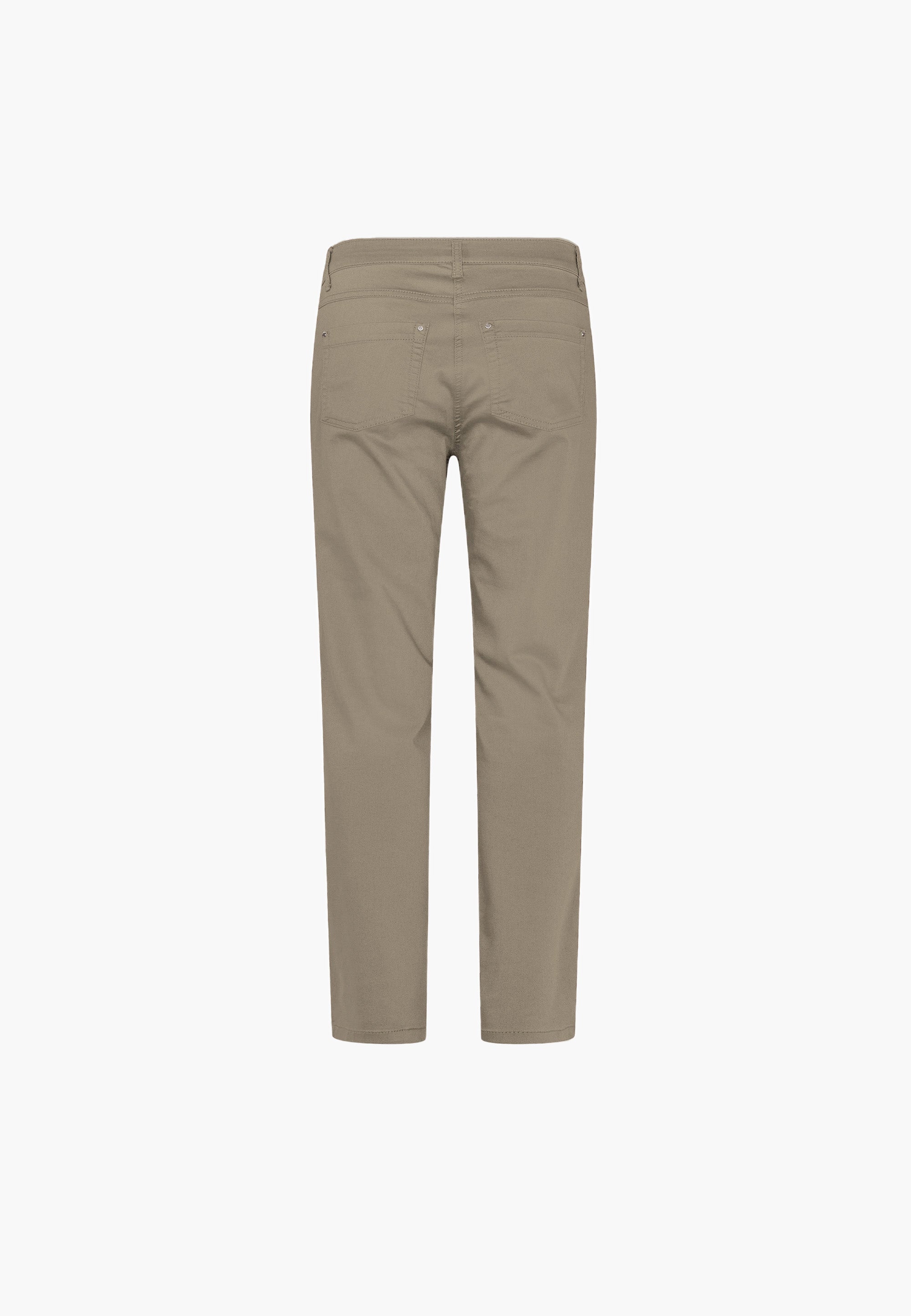 LAURIE  Charlotte Regular - Medium Length Trousers REGULAR 27000 Dark Sand