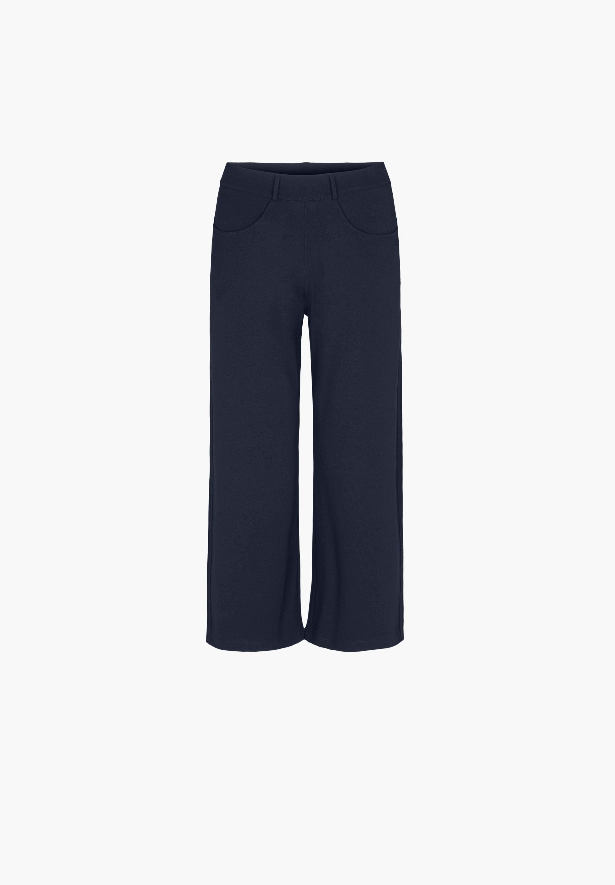 LAURIE Donna Loose Crop Trousers LOOSE 49104 Navy