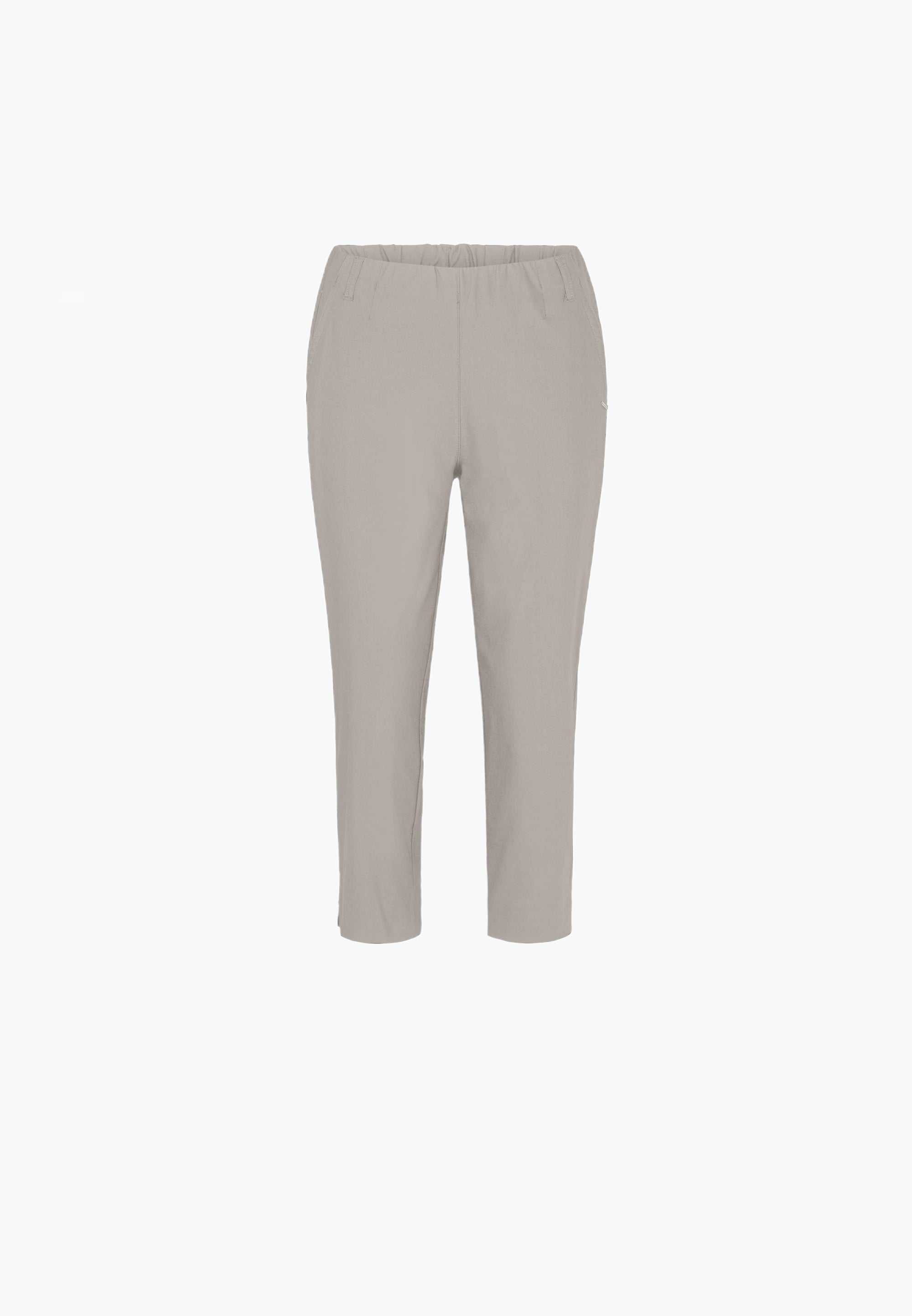 LAURIE Elizabeth Slim Capri Medium Length Trousers SLIM 25000 Grey Sand
