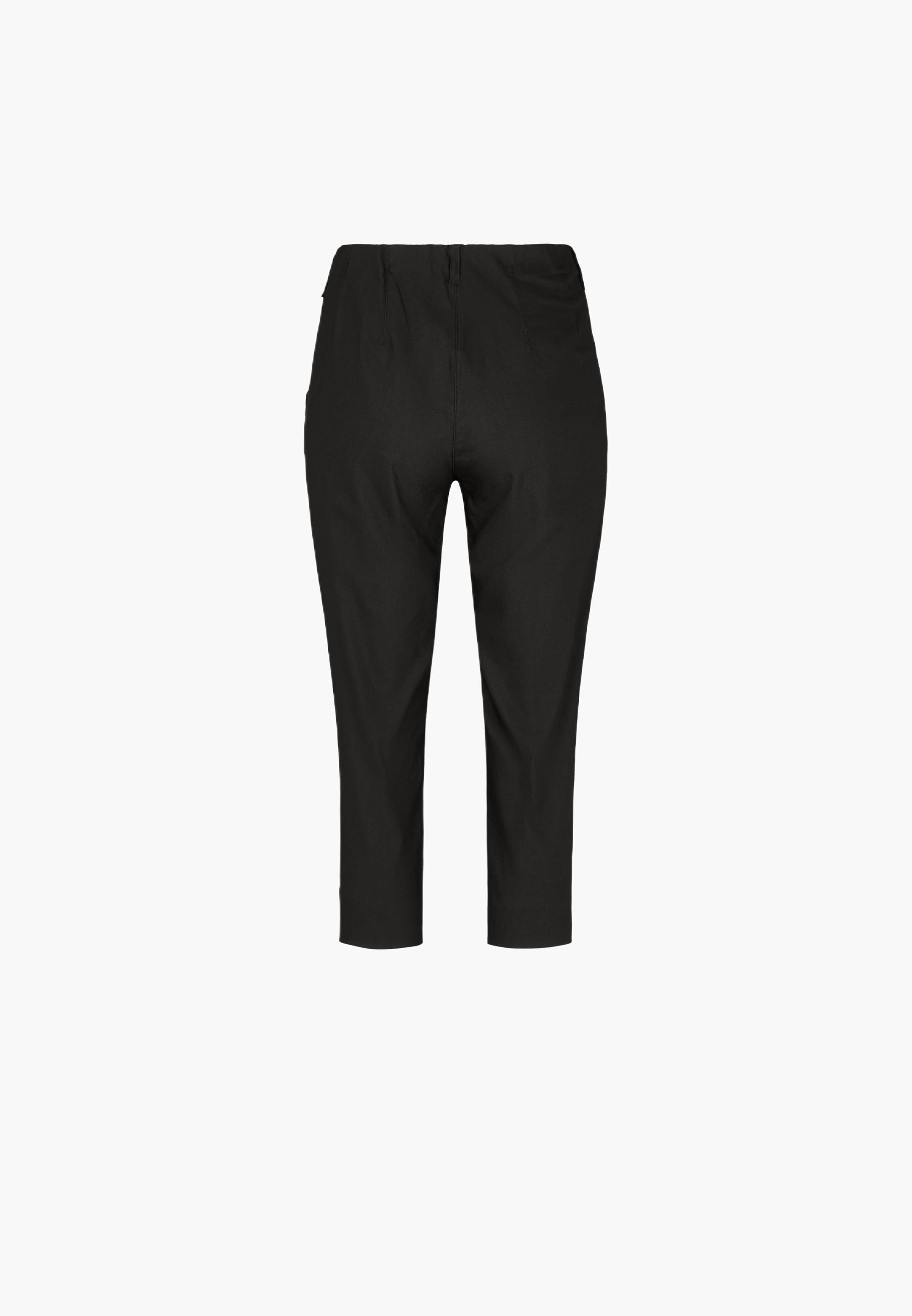 LAURIE Elizabeth Slim Capri Medium Length Trousers SLIM 99000 Black