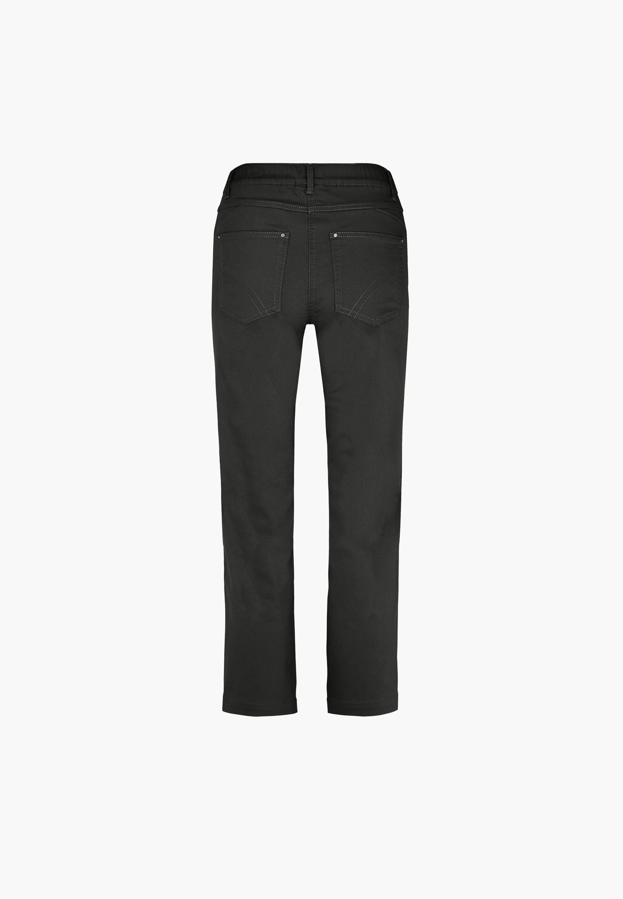 LAURIE  Hannah Regular - Medium Length Trousers REGULAR 99000 Black