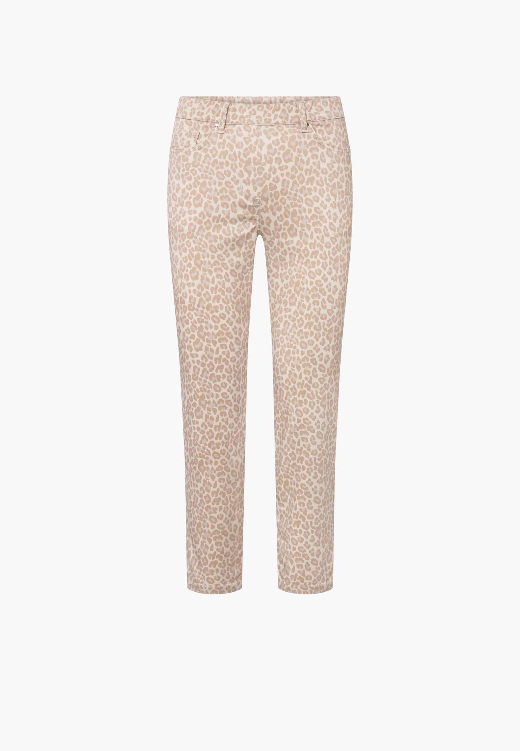 LAURIE Hannah Regular XSL Trousers REGULAR 13036 Birch Leopard