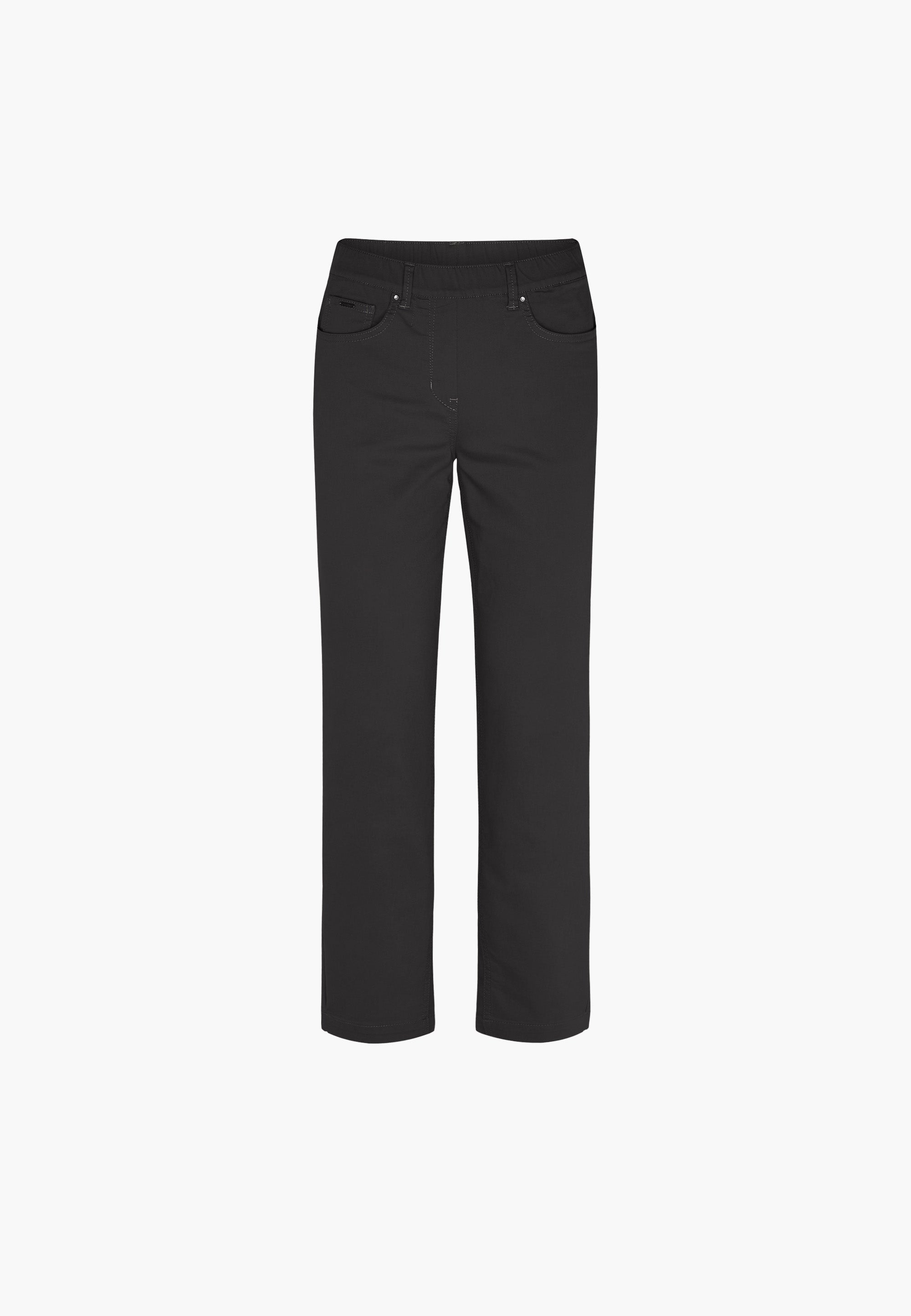 LAURIE  Helen Straight - Medium Length Trousers STRAIGHT 99000 Black