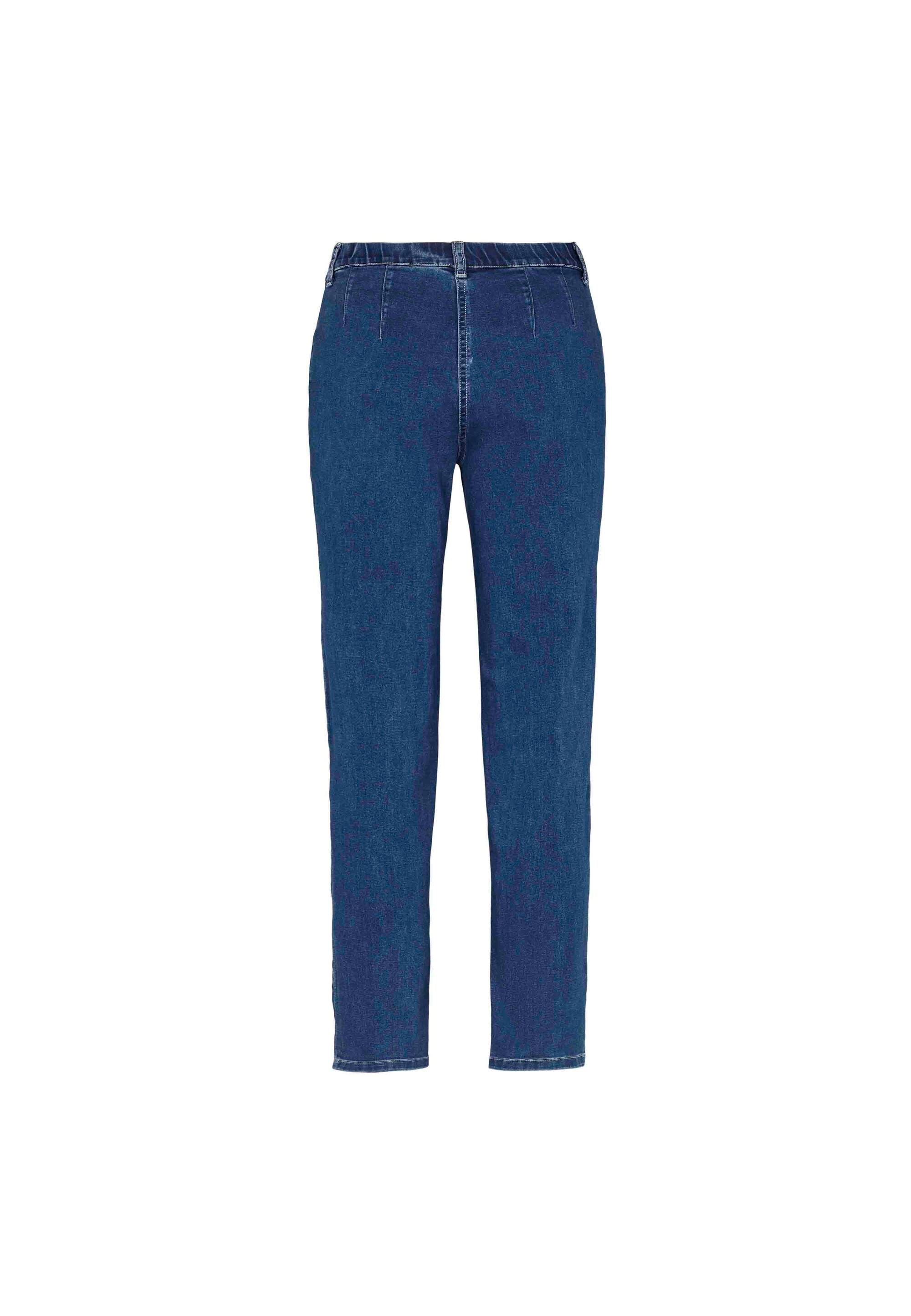 LAURIE  Kelly Regular - Medium Length Trousers REGULAR 43515 Medium Blue Denim