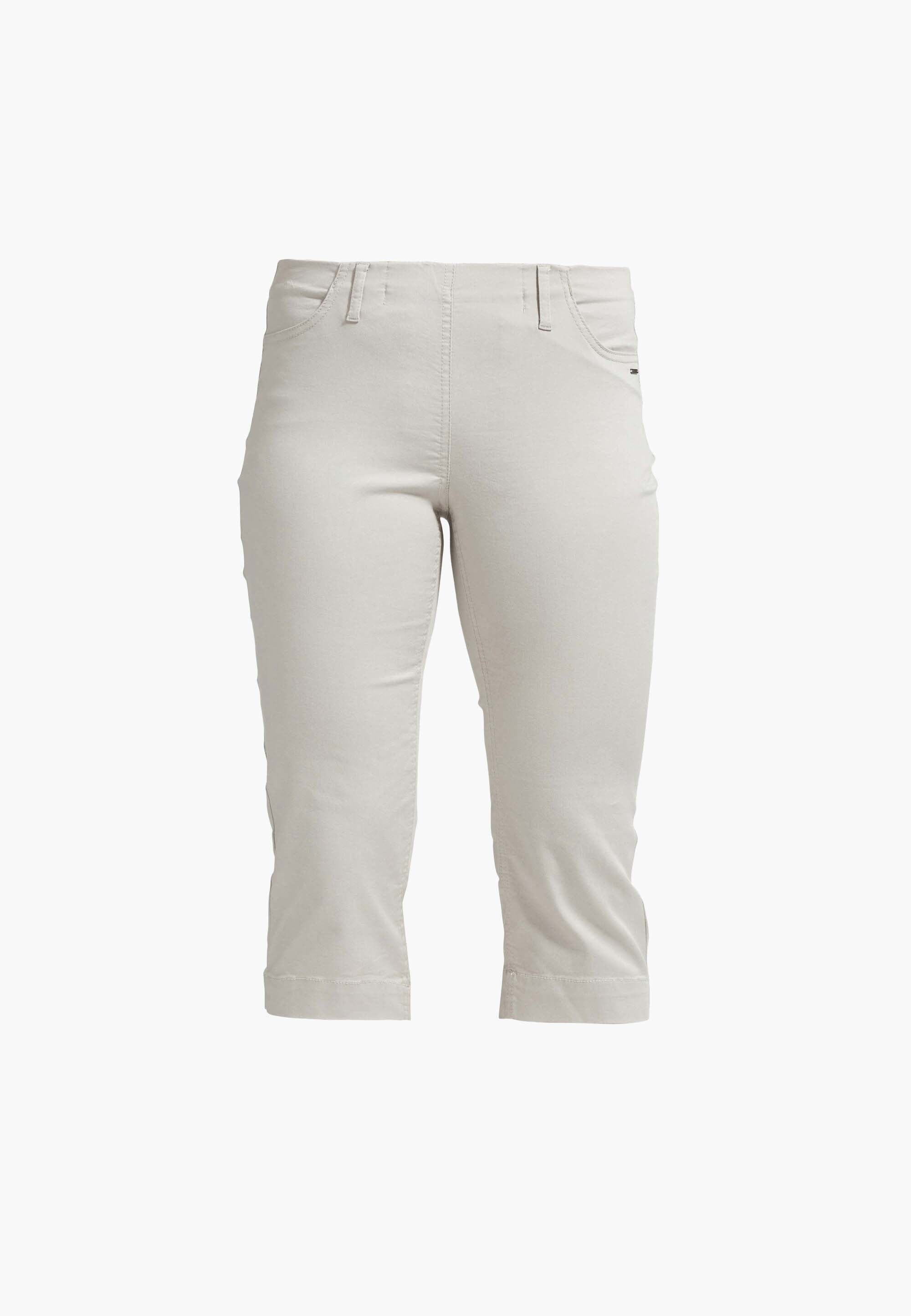 LAURIE Kelly Regular Capri Short Length Trousers REGULAR 25107 Grey Sand
