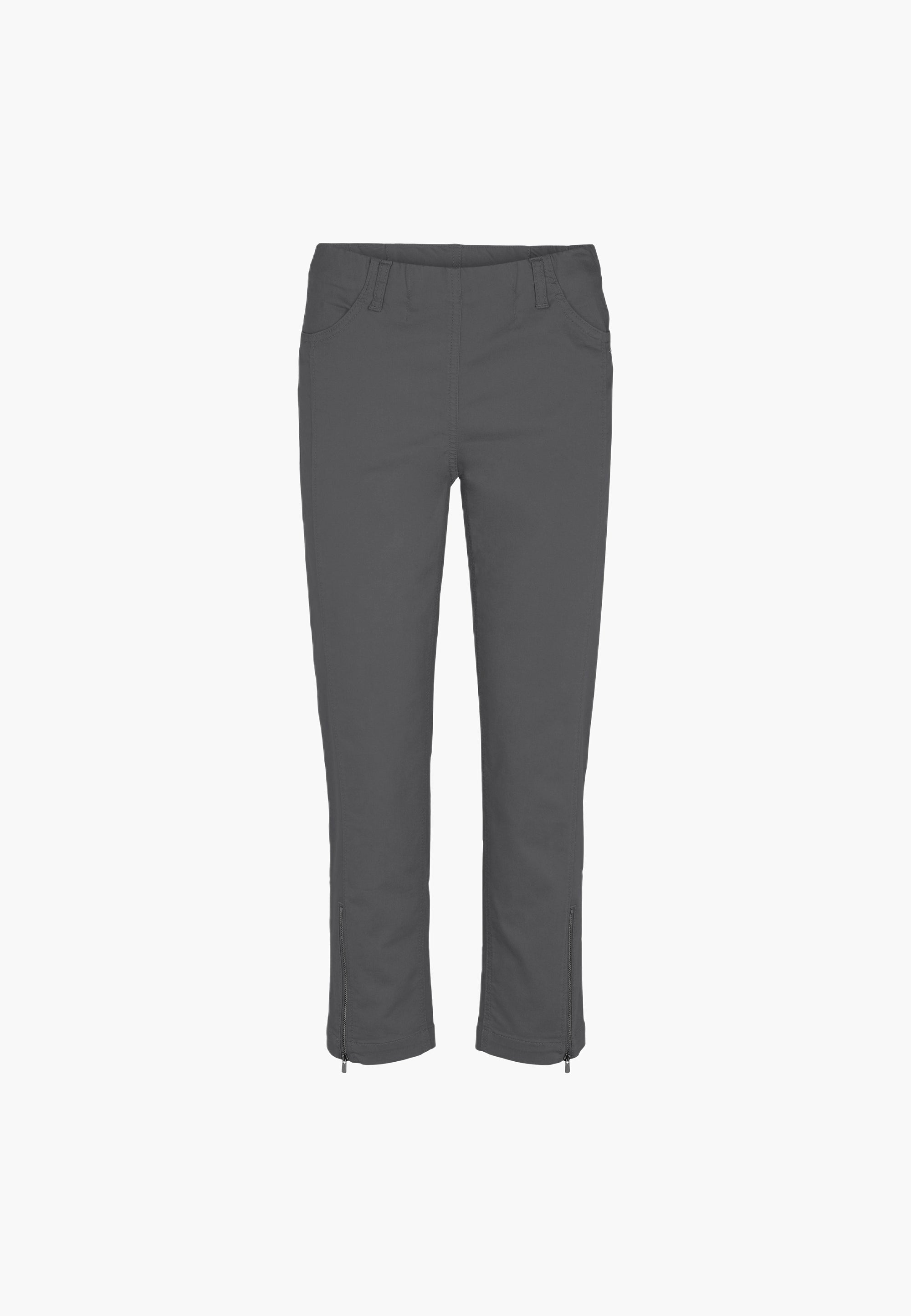 LAURIE Piper Regular Crop Trousers REGULAR 97000 Anthracite