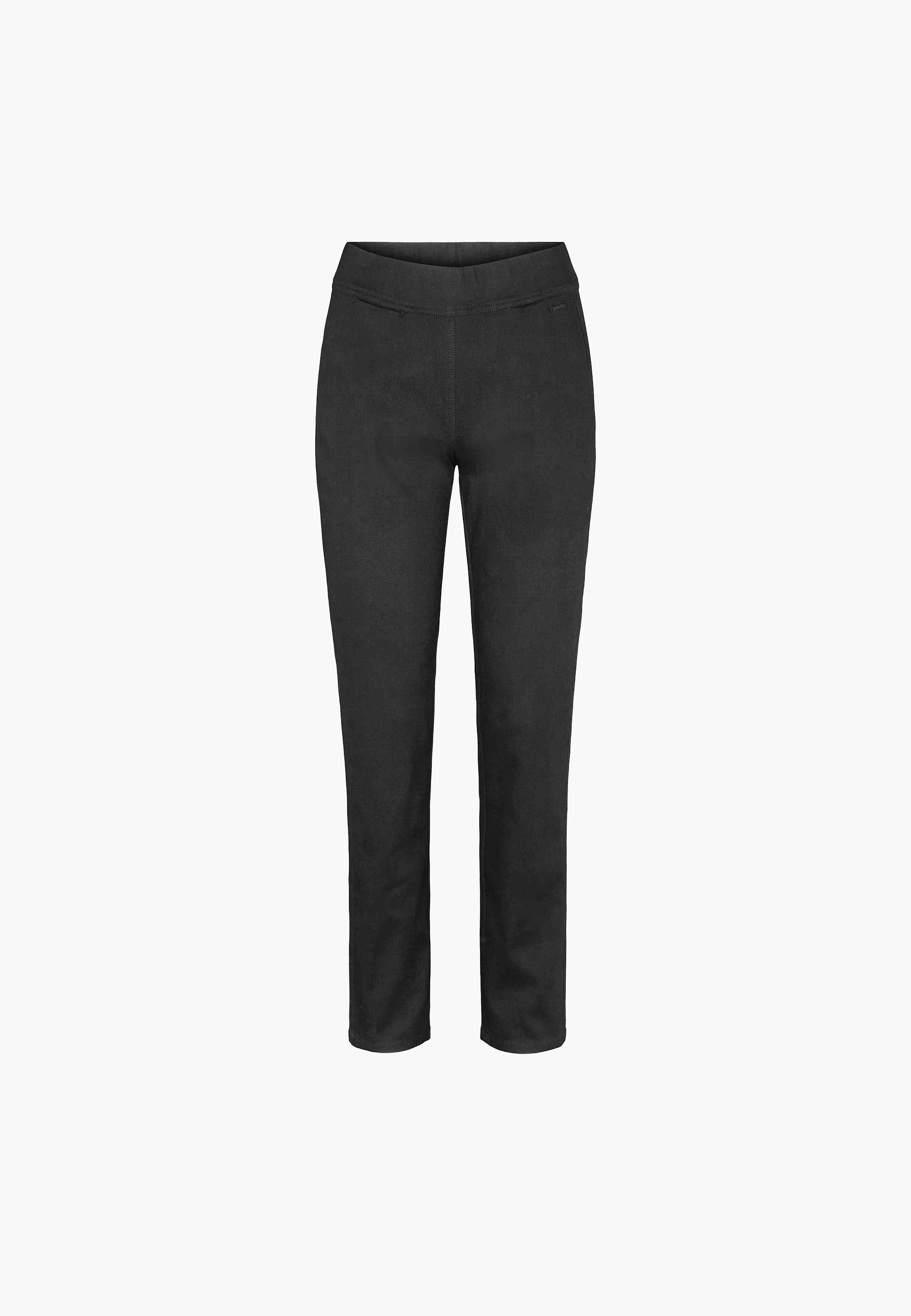 LAURIE  Serene Slim - Medium Length Trousers SLIM 99000 Black